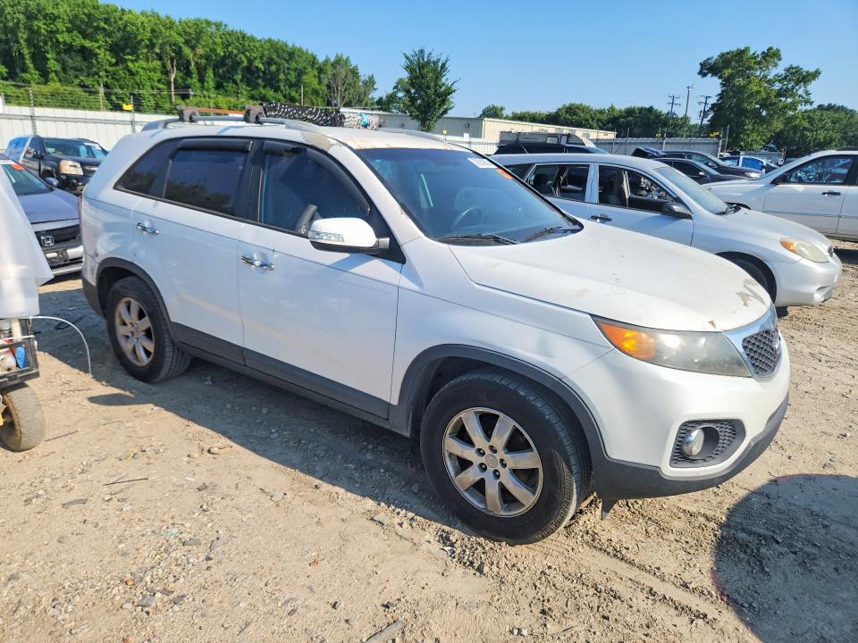 2013 Kia VIN 5XYKT4A67DG394896 COPART salvage auction — REAR END, Salvage Title, sold $725 on 2026-07-14 (photo 4)