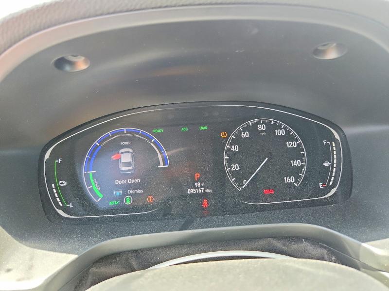 2019 Honda Insight VIN 19XZE4F50KE001596 COPART salvage auction — HAIL, Co - Certificate Of Title, sold $9,500 on 2026-08-18 (photo 9)