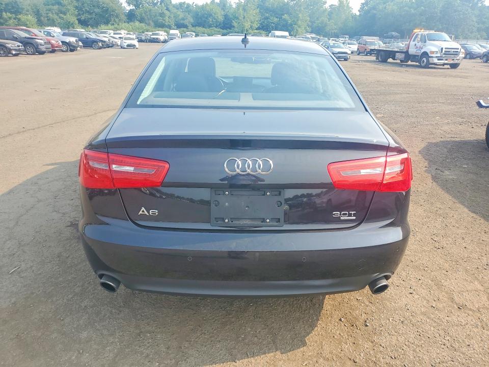 2014 Audi A6 VIN WAUFGAFC5EN037856 COPART salvage auction — MINOR DENT/SCRATCHES, Ct - Certificate Of Title, sold $3,250 on 2026-07-21 (photo 6)