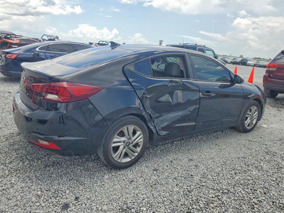 2020 Hyundai Elantra VIN KMHD84LF6LU039458 COPART salvage auction — SIDE, Salvage Title, sold $500 on 2026-07-27 (photo 3)