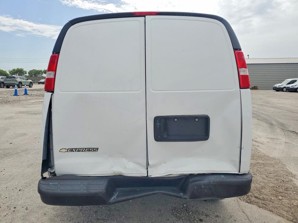 2023 Chevrolet Express 2500 VIN 1GCWGAFP6P1115898 COPART salvage auction — REAR END, FL - CERTIFICATE OF TITLE, sold $9,700 on 2026-07-28 (photo 6)