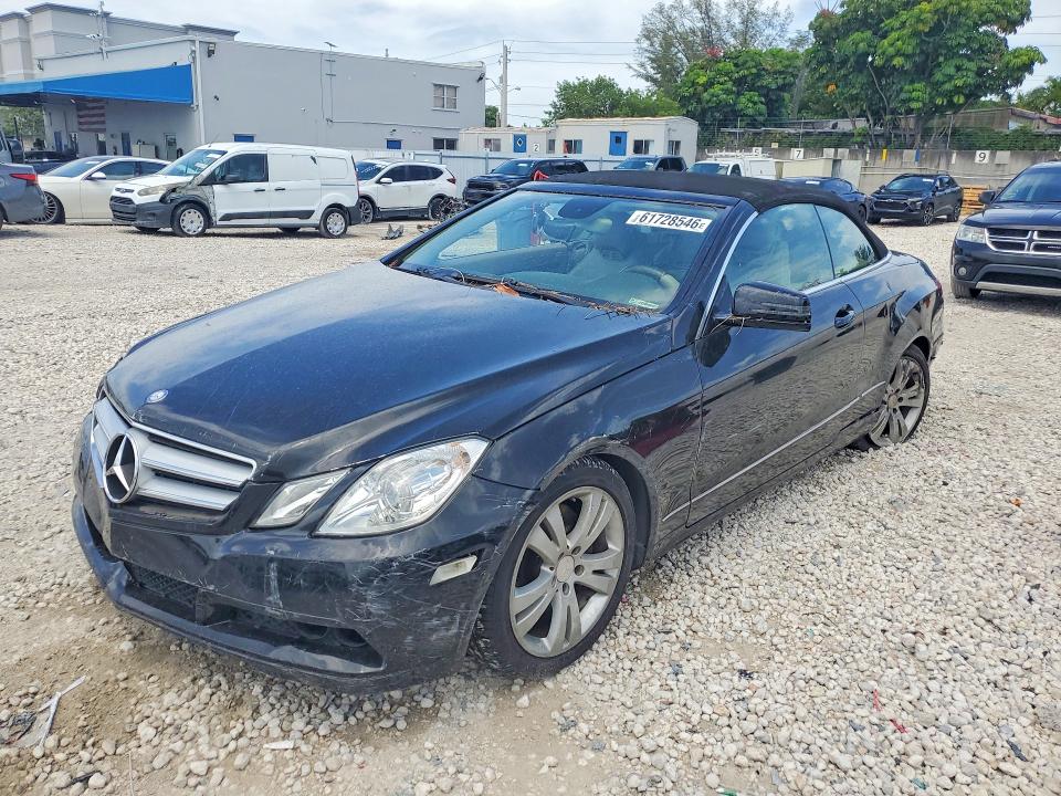 2011 Mercedes-benz E-class VIN WDDKK5GF1BF085981 COPART salvage auction — REAR END, FL - CERT OF TITLE SLVG REBUILDABLE, sold $825 on 2026-08-11 (photo 1)