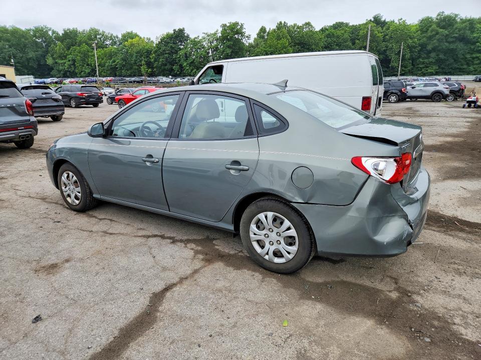 2010 Hyundai Elantra VIN KMHDU4AD9AU859155 COPART salvage auction — REAR END, Ny - Mv-907A Salvage Certificate, sold $900 on 2026-07-09 (photo 2)
