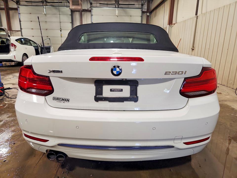 2019 BMW 2er VIN WBA2K1C59KVD41810 COPART salvage auction — FRONT END, Pa - Certificate Of Salvage, sold $2,350 on 2026-07-28 (photo 6)