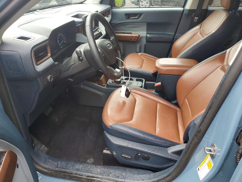 2022 Ford Maverick VIN 3FTTW8E32NRA80261 COPART salvage auction — FRONT END, Ny - Mv-907A Salvage Certificate, sold $9,200 on 2026-08-27 (photo 7)