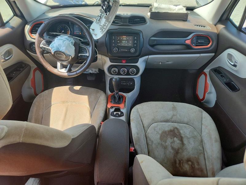 2015 Jeep Renegade VIN ZACCJABT6FPC05719 COPART salvage auction — FRONT END, Sc - Cert Of Title-Salvage, sold $550 on 2026-08-10 (photo 8)