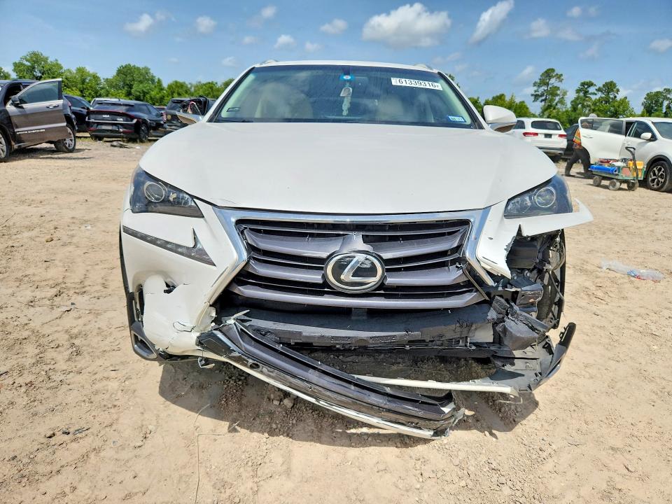 2015 Lexus Nx 200t VIN JTJYARBZ0F2011056 COPART salvage auction — FRONT END, Tx - Salvage Vehicle Title, sold $875 on 2026-07-28 (photo 5)