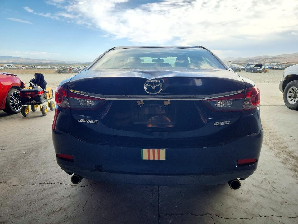 2016 Mazda 6 VIN JM1GJ1U55G1445359 COPART salvage auction — ROOF, CA - SALVAGE CERTIFICATE, sold $650 on 2026-07-23 (photo 6)