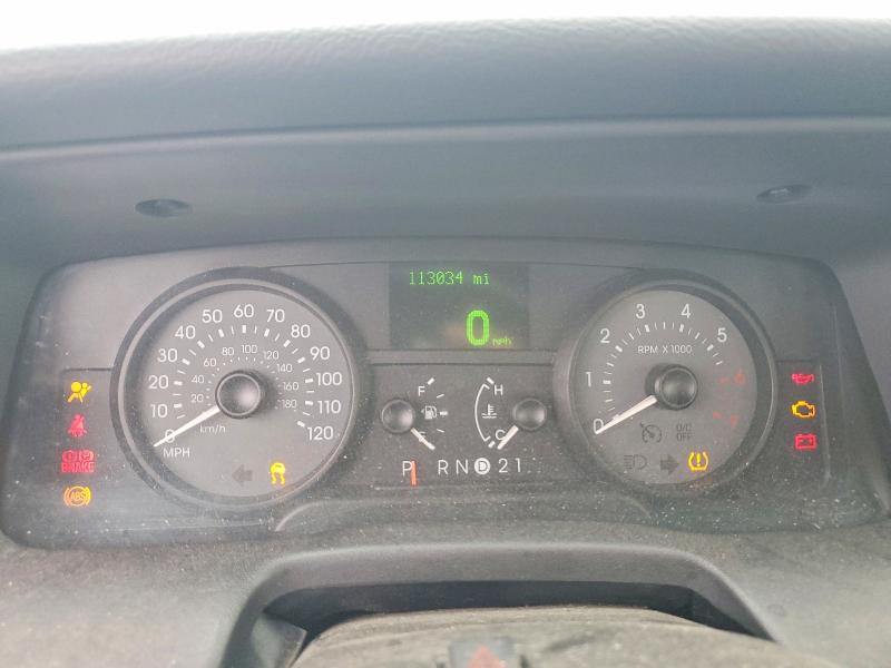 2008 Mercury Grand marquis VIN 2MEFM75V38X619263 COPART salvage auction — REAR END, MI - CERTIFICATE OF TITLE, sold $1,050 on 2026-07-10 (photo 9)