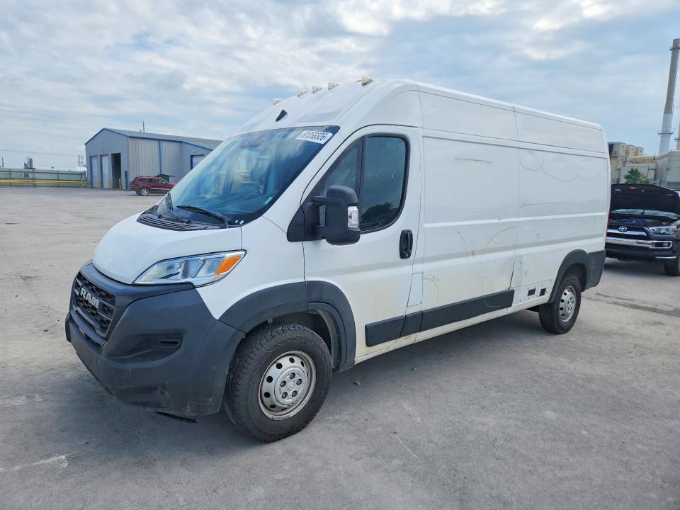 2023 Ram Promaster VIN 3C6LRVDG9PE606011 COPART salvage auction — SIDE, Fl - Cert Of Title Slvg Rebuildable, sold $13,600 on 2026-08-26 (photo 1)