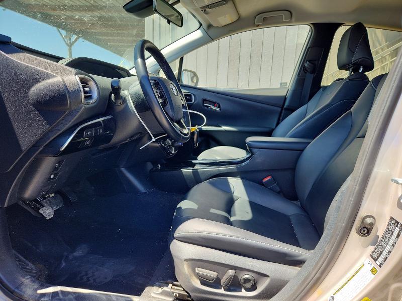 2021 Toyota Prius prime VIN JTDKAMFPXM3166662 COPART salvage auction — FRONT END, CA - SALVAGE CERTIFICATE, sold $4,250 on 2026-07-23 (photo 7)