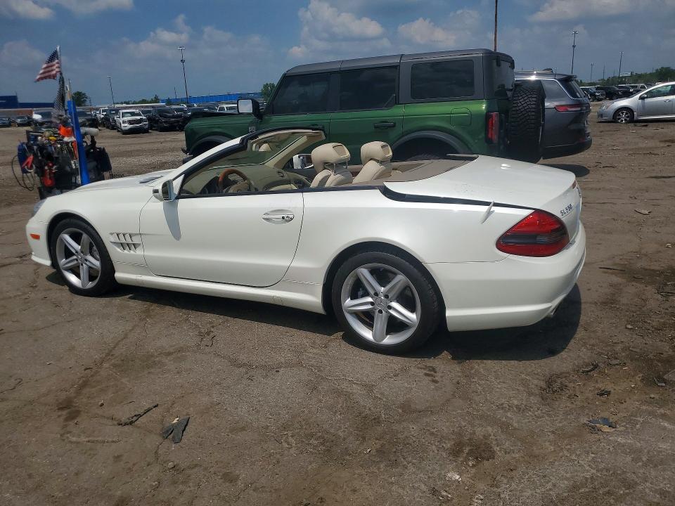 2009 Mercedes-benz Sl-klasse VIN WDBSK71F99F151975 COPART salvage auction — WATER/FLOOD, Oh - Cert Of Title-Salvage Flood, sold $10,600 on 2026-08-11 (photo 2)