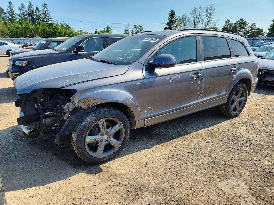 2014 Audi Q7 VIN WA1DMCFE9ED001975 COPART salvage auction — FRONT END, On - Permit Salvage, sold $750 on 2026-07-21 (photo 1)