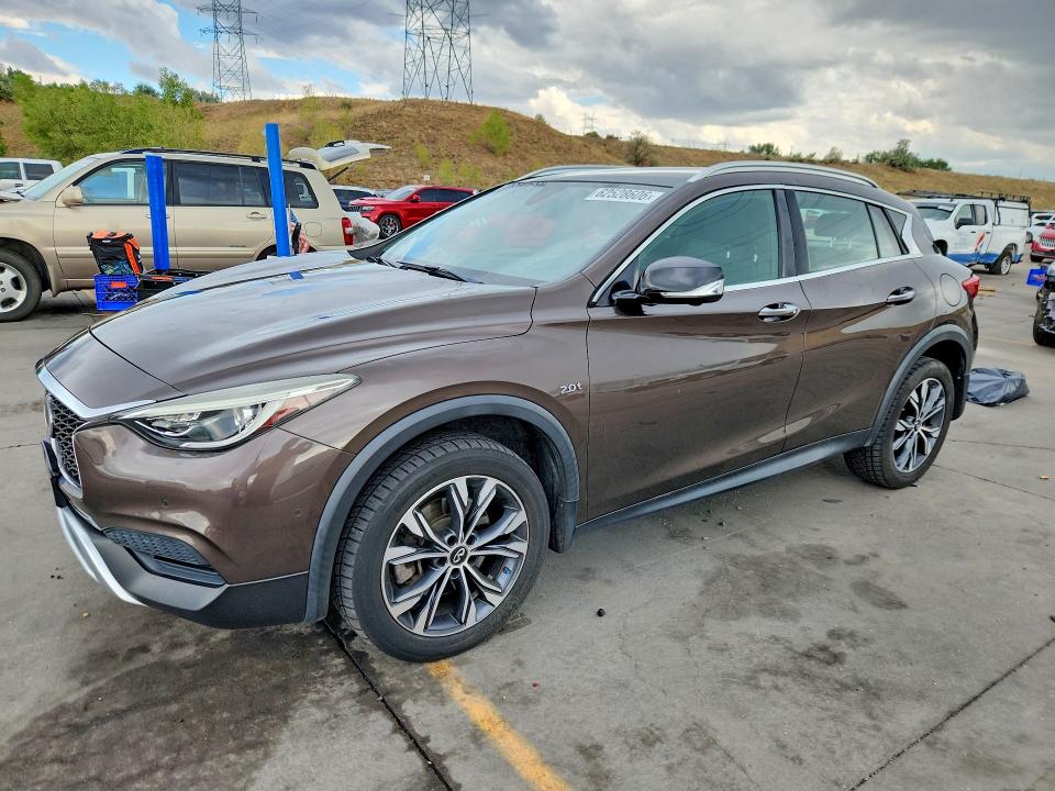 2019 Infiniti Qx30 VIN SJKCH5CR1KA009121 COPART salvage auction — HAIL, Co - Cert Of Title-Rebuilt Salvage, sold $3,600 on 2026-07-29 (photo 1)