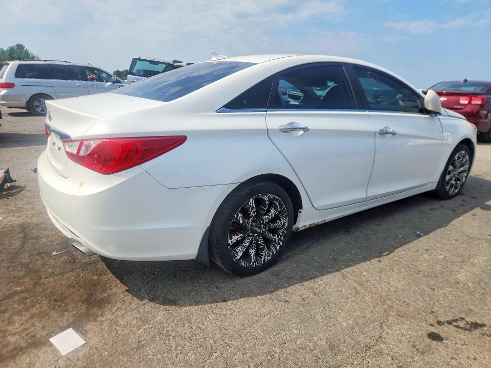2011 Hyundai Sonata VIN 5NPEC4AC9BH116266 COPART salvage auction — FRONT END, Pa - Certificate Of Salvage, sold $400 on 2026-07-31 (photo 3)