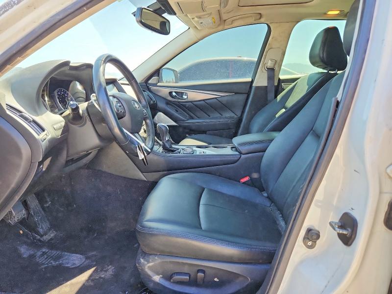 2017 Infiniti Q50 VIN JN1EV7AP6HM741725 COPART salvage auction — FRONT END, Nj - Cert Of Title-Salvage, sold $2,700 on 2026-07-24 (photo 7)