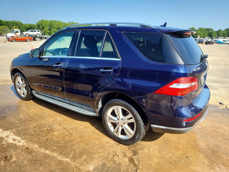2015 Mercedes-benz Ml-class VIN 4JGDA5JB0FA443114 COPART salvage auction — MINOR DENT/SCRATCHES, Tn - Certificate Of Title (P), sold $1,600 on 2026-07-28 (photo 2)