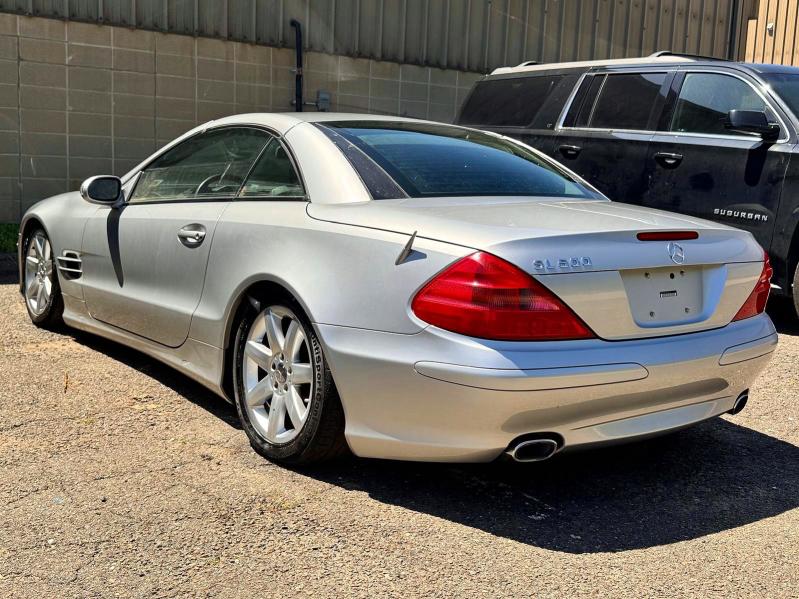 2003 Mercedes-benz Sl-klasse VIN WDBSK75F23F016161 COPART salvage auction — MECHANICAL, Ct - Certificate Of Title (P), sold $2,050 on 2026-07-31 (photo 3)