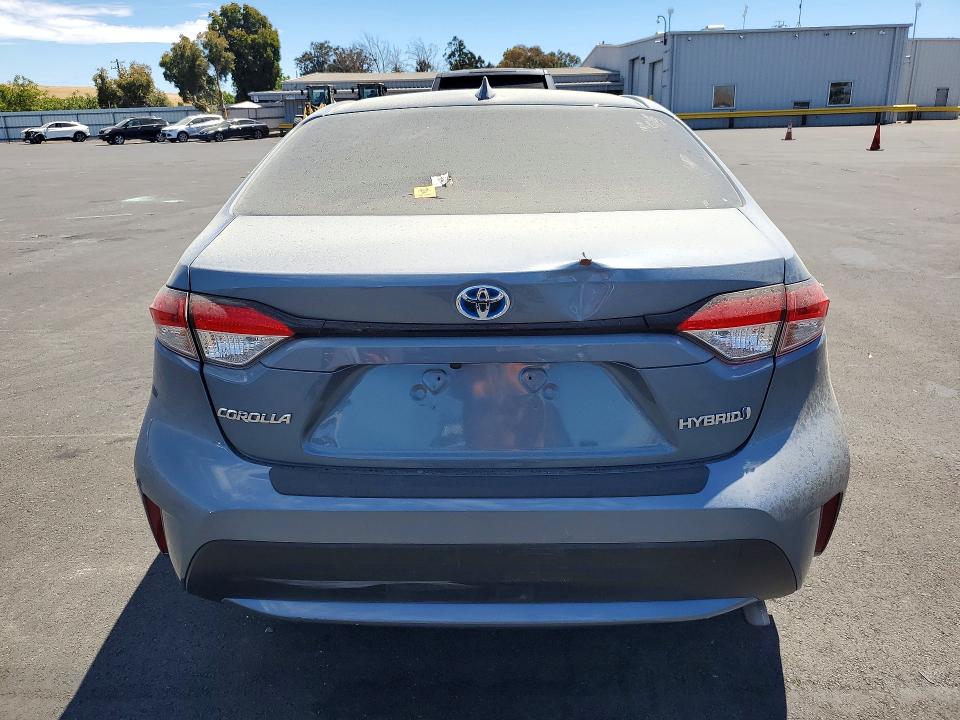 2020 Toyota Corolla VIN JTDEBRBE6LJ006302 COPART salvage auction — FRONT END, Ca - Dis/Dlr/Exp Only Salvage Cert, sold $1,600 on 2026-07-27 (photo 6)