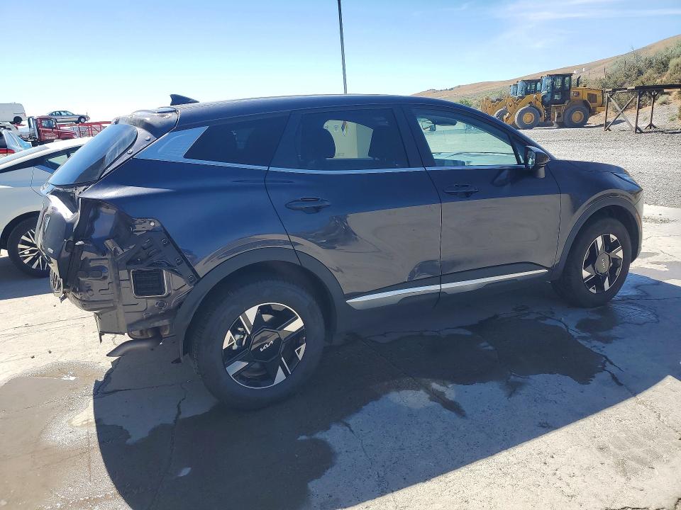 2026 Kia Sportage VIN 5XYK2CDF9TG374673 COPART salvage auction — REAR END, NV - CERTIFICATE OF TITLE, sold $11,100 on 2026-07-20 (photo 3)