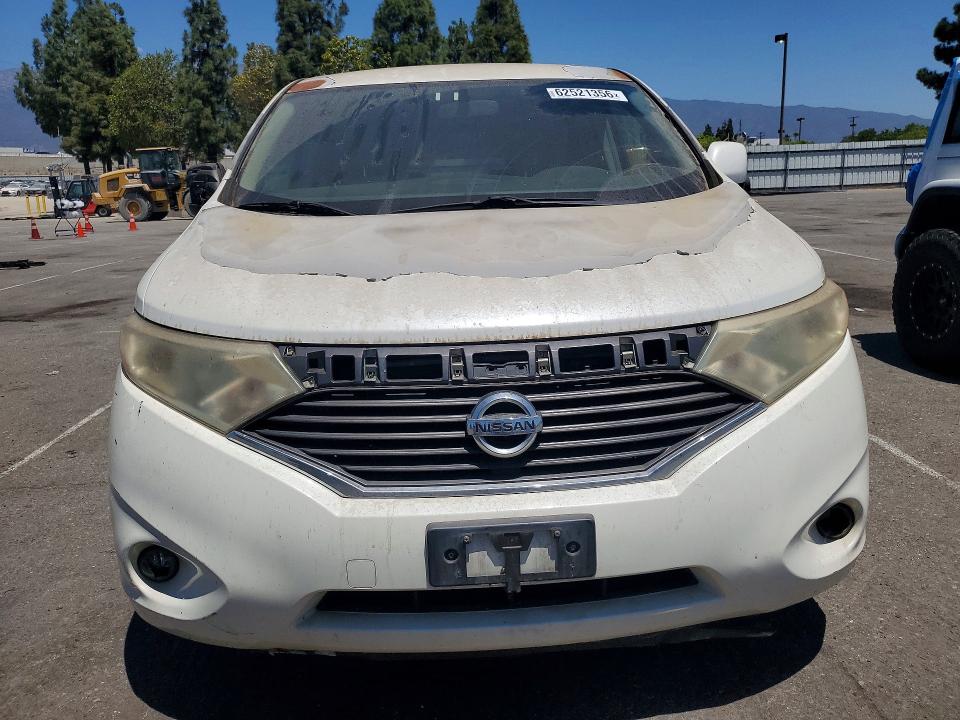2012 Nissan Quest VIN JN8AE2KP1C9049174 COPART salvage auction — NORMAL WEAR, Ca - Dis/Dlr/Exp Only Clean Title, sold $150 on 2026-07-28 (photo 5)