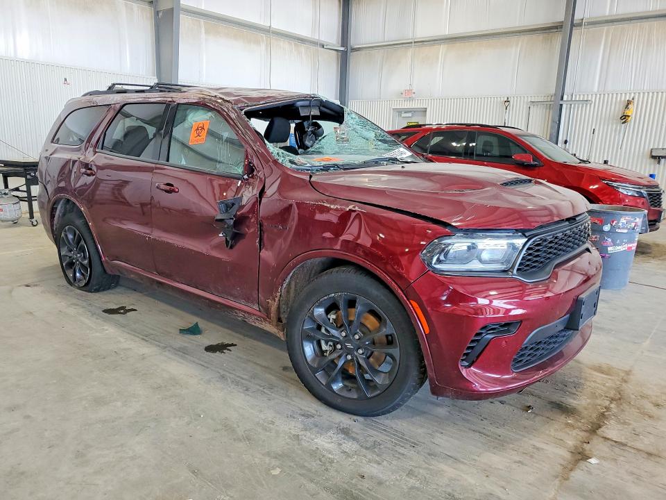2023 Dodge Durango VIN 1C4SDHCT7PC629572 COPART salvage auction — ROLLOVER, IA - CERT OF TITLE-SALVAGE TITLE, sold $3,250 on 2026-09-01 (photo 4)