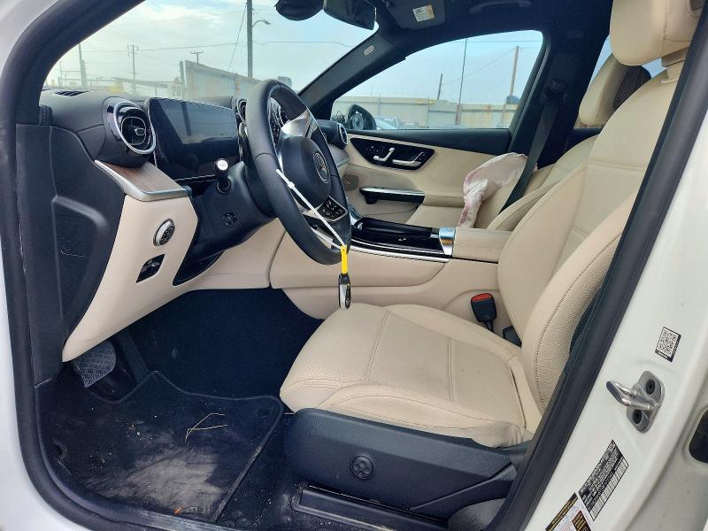 2024 Mercedes-benz Glc VIN W1NKM4HB1RF171546 COPART salvage auction — FRONT END, CA - DIS/DLR/EXP ONLY CLEAN TITLE, sold $14,900 on 2026-07-29 (photo 7)