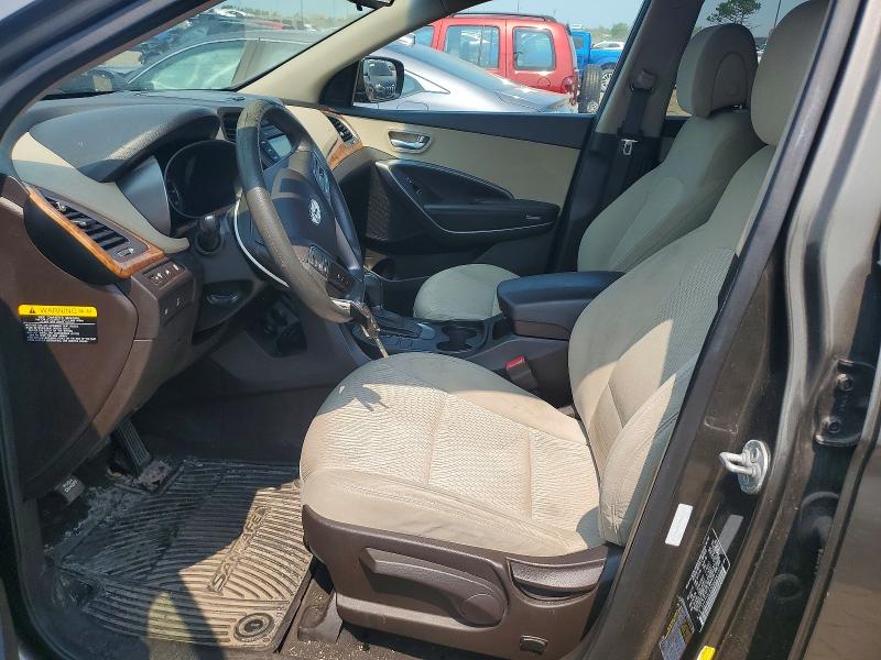 2013 Hyundai Santa fe VIN 5XYZTDLB5DG094122 COPART salvage auction — FRONT END, Mi - Certificate Of Title, sold $400 on 2026-07-28 (photo 7)