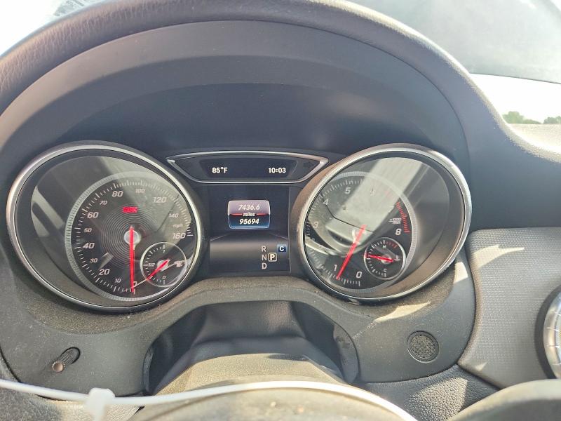 2018 Mercedes-benz Cla-klasse VIN WDDSJ4EB8JN602100 COPART salvage auction — FRONT END, Fl - Cert Of Title Slvg Rebuildable, sold $3,500 on 2026-07-31 (photo 9)
