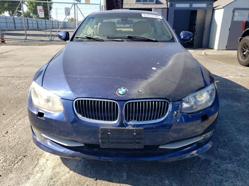 2011 BMW 3 series VIN WBADX7C58BE261070 COPART salvage auction — FRONT END, Ca - Dis/Dlr/Exp Only Clean Title, sold $1,150 on 2026-07-24 (photo 5)