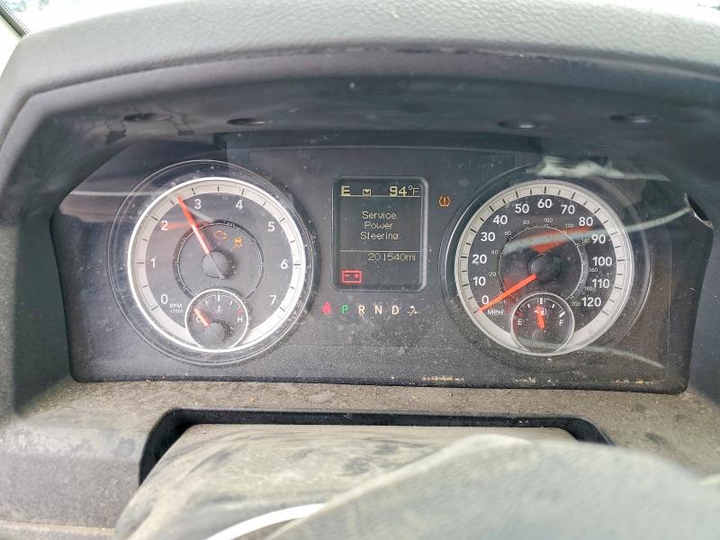 2016 Ram 1500 VIN 1C6RR7KTXGS111271 COPART salvage auction — FRONT END, OH - CERTIFICATE OF TITLE, sold $1,300 on 2026-08-13 (photo 9)