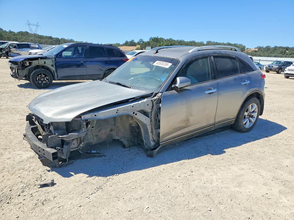 2004 Infiniti Fx35 VIN JNRAS08W64X224541 COPART salvage auction — FRONT END, Ca - Acq Bos - Post Sale - Salvage, sold $50 on 2026-07-31 (photo 1)