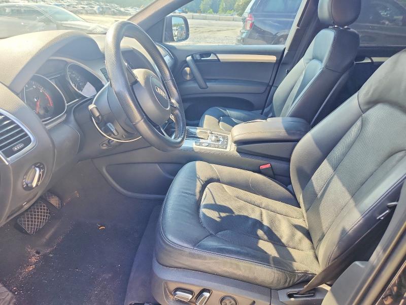 2015 Audi Q7 VIN WA1DGAFE7FD003382 COPART salvage auction — WATER/FLOOD, Sc - Certificate Of Title, sold $500 on 2026-07-20 (photo 7)