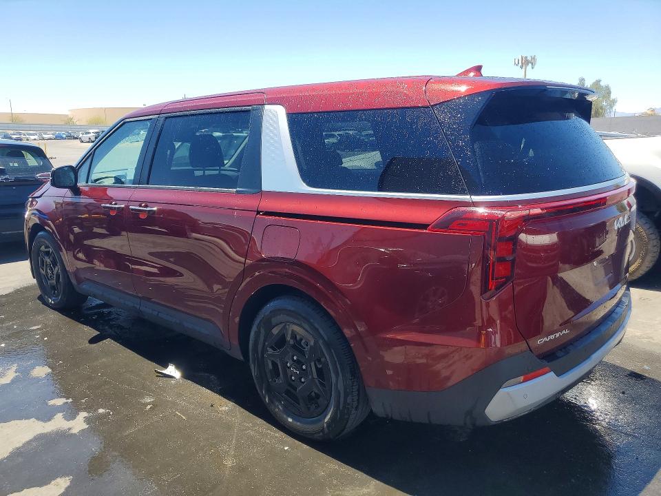 2026 Kia Carnival VIN KNDNB5K38T6599395 COPART salvage auction — FRONT END, CA - CERTIFICATE OF TITLE, sold $17,700 on 2026-07-20 (photo 2)
