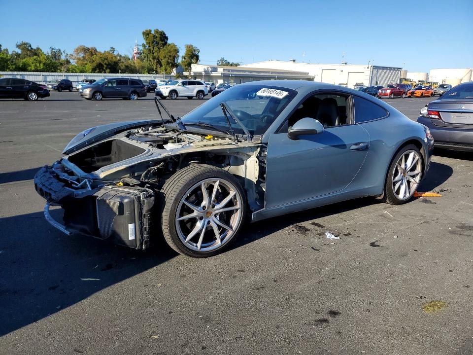 2018 Porsche 911 VIN WP0AA2A98JS105840 — COPART salvage auction photo