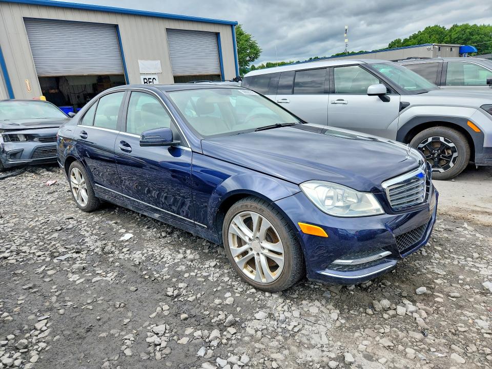 2014 Mercedes-benz VIN WDDGF8AB5EG180978 COPART salvage auction — FRONT END, Pa - Certificate Of Salvage, sold $750 on 2026-07-15 (photo 4)