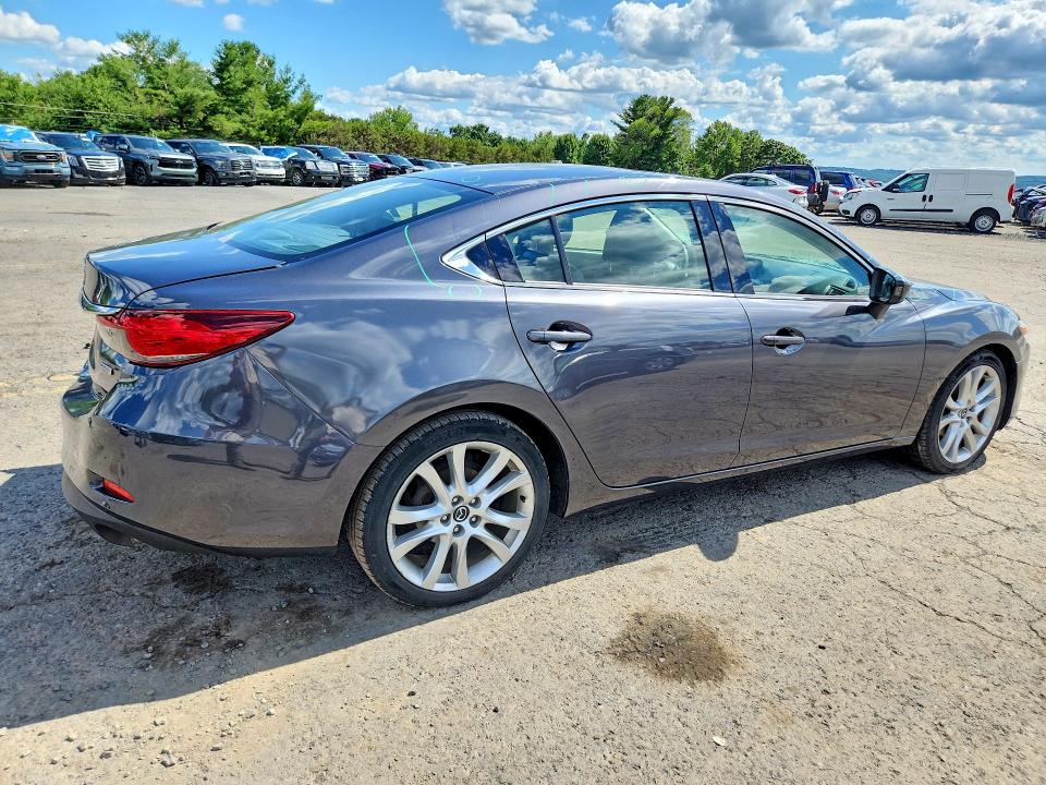 2016 Mazda 6 VIN JM1GJ1V58G1474952 COPART salvage auction — REAR END, PA - CERTIFICATE OF SALVAGE, sold $525 on 2026-07-28 (photo 3)