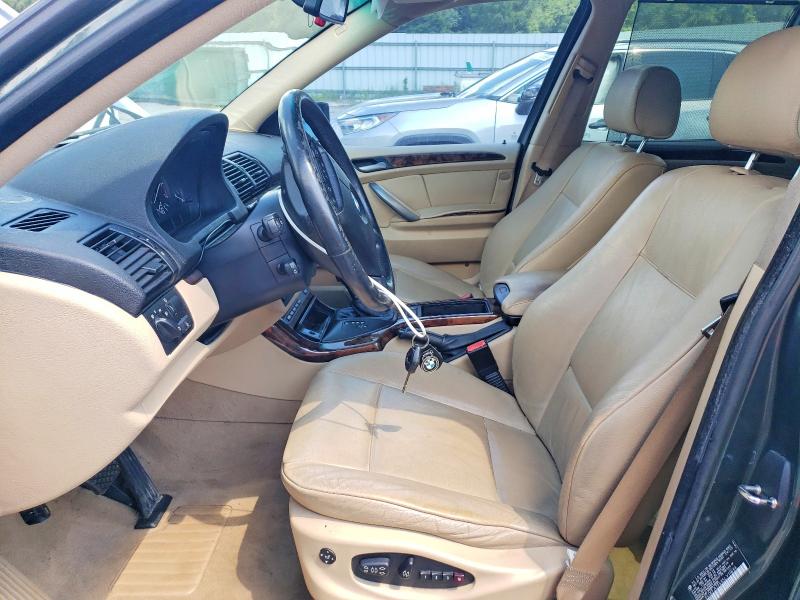 2005 BMW X5 VIN 5UXFA13535LY11834 COPART salvage auction — ENGINE BURN, Ga - Cert Of Title-Salvage, sold $200 on 2026-07-28 (photo 7)