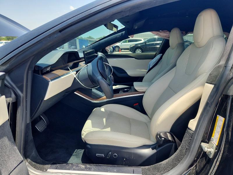 2021 Tesla Model s VIN 5YJSA1E51MF439845 COPART salvage auction — FRONT END, Fl - Certificate Of Destruction, sold $9,100 on 2026-09-01 (photo 7)