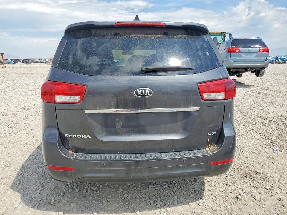 2017 Kia SEDONA VIN KNDMB5C11H6251261 COPART salvage auction — MECHANICAL, Ut - Certificate Of Title, sold $650 on 2026-07-31 (photo 6)
