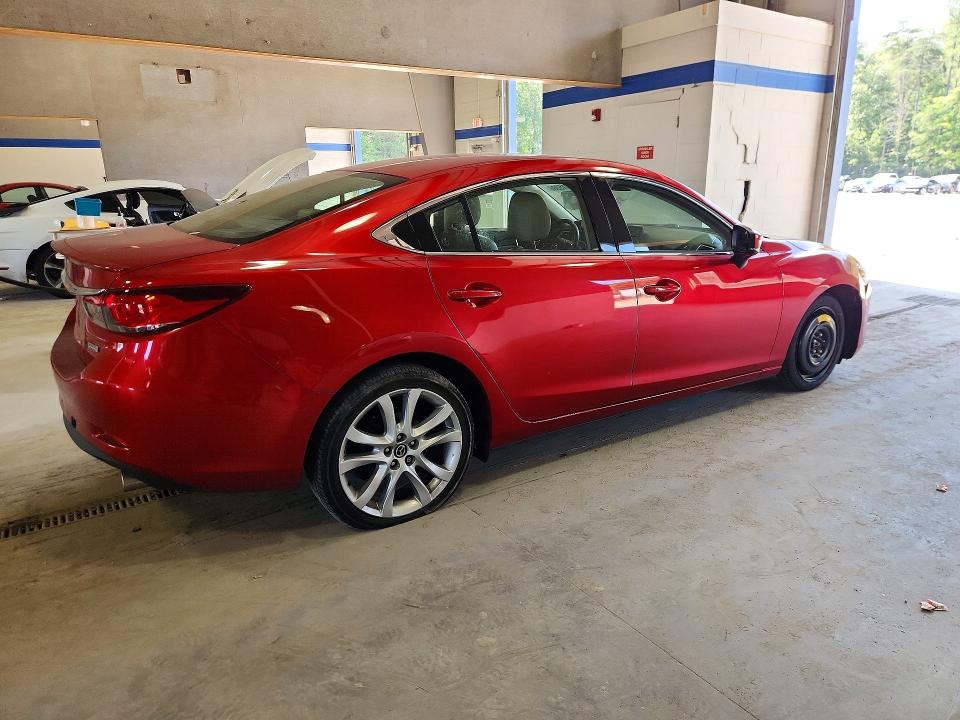 2017 Mazda 6 VIN JM1GL1V53H1119330 COPART salvage auction — FRONT END, Va - Cert Of Title - Salvage, sold $3,950 on 2026-07-17 (photo 3)