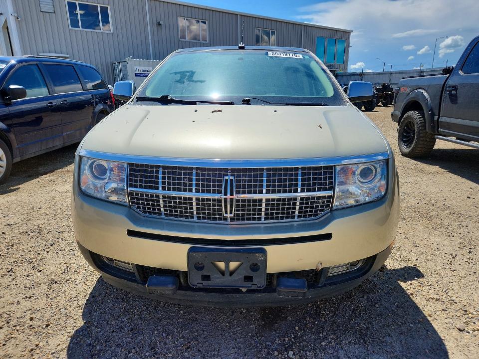 2010 Lincoln Mkx VIN 2LMDJ8JC6ABJ00366 COPART salvage auction — REAR END, Ab - Bos - Salvage, sold $2,400 on 2026-07-09 (photo 5)