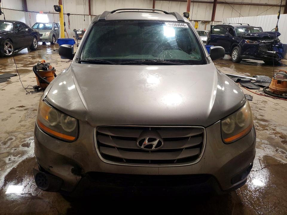 2011 Hyundai Santa fe VIN 5XYZGDAB9BG020089 COPART salvage auction — FRONT END, Pa - Certificate Of Salvage, sold $1,100 on 2026-07-24 (photo 5)