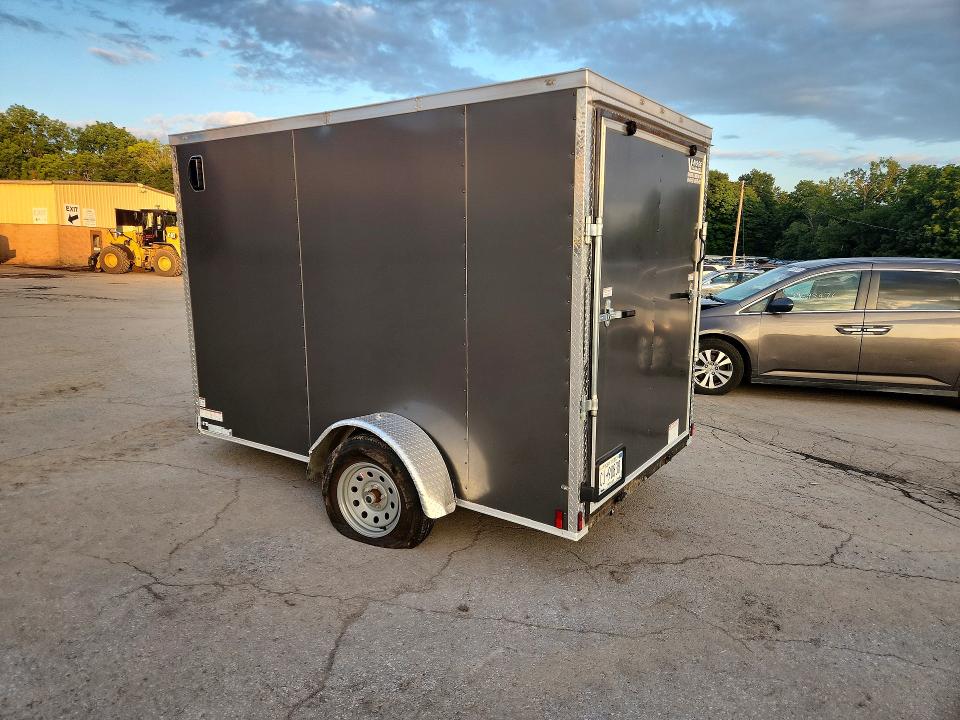 2026 Titanium cargo 10' enclosed cargo VIN 7PLBE1018TM014165 COPART salvage auction — SIDE, NY - MV-907A SALVAGE CERTIFICATE, sold $425 on 2026-07-23 (photo 2)