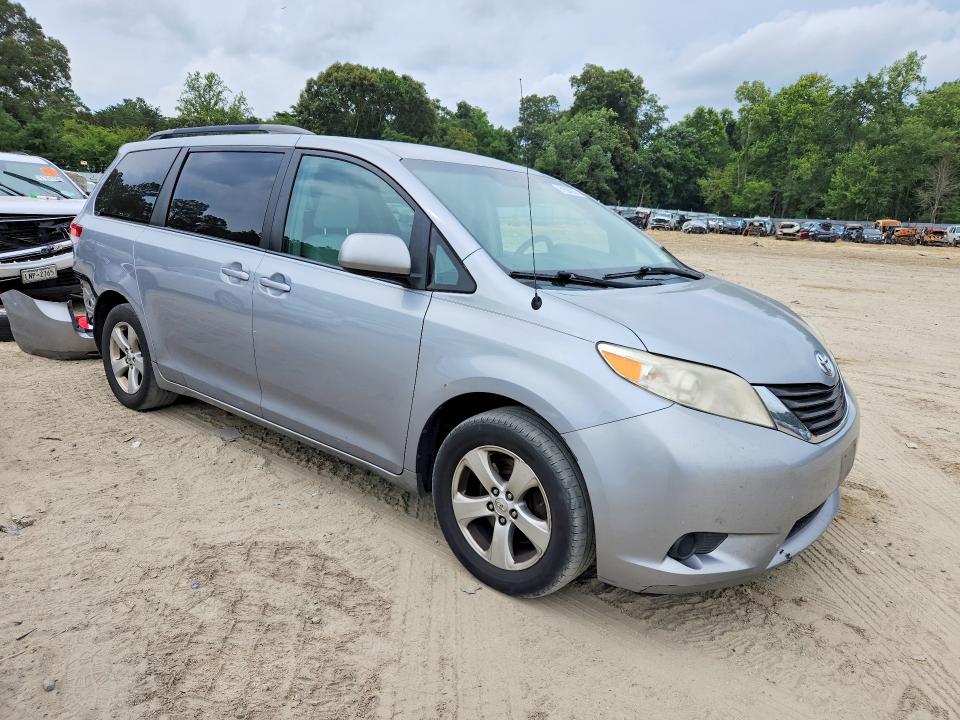 2014 Toyota Sienna VIN 5TDKK3DC0ES407393 COPART salvage auction — REAR END, MD - CERT OF SALVAGE > 75% DAMAGE (P), sold $1,000 on 2026-07-28 (photo 4)