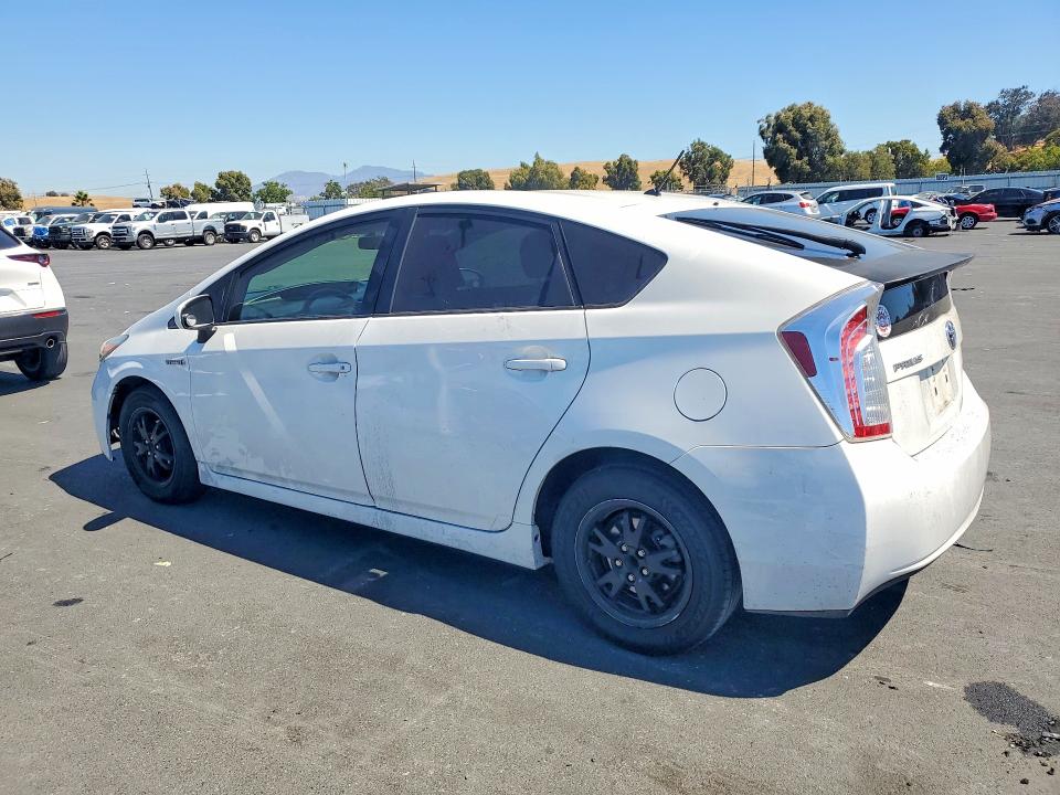 2012 Toyota Prius VIN JTDKN3DU4C1552933 COPART salvage auction — VANDALISM, CA - SALVAGE CERTIFICATE, sold $2,200 on 2026-07-20 (photo 2)