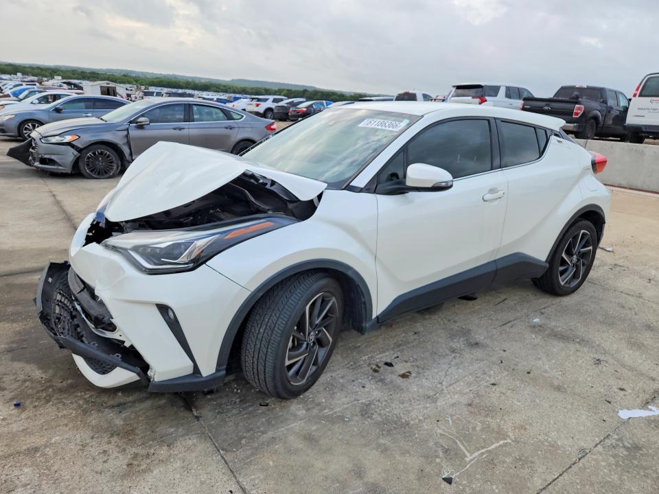 2020 Toyota C-hr VIN JTNKHMBXXL1082106 COPART salvage auction — FRONT END, Tx - Salvage Vehicle Title, sold $4,100 on 2026-07-23 (photo 1)