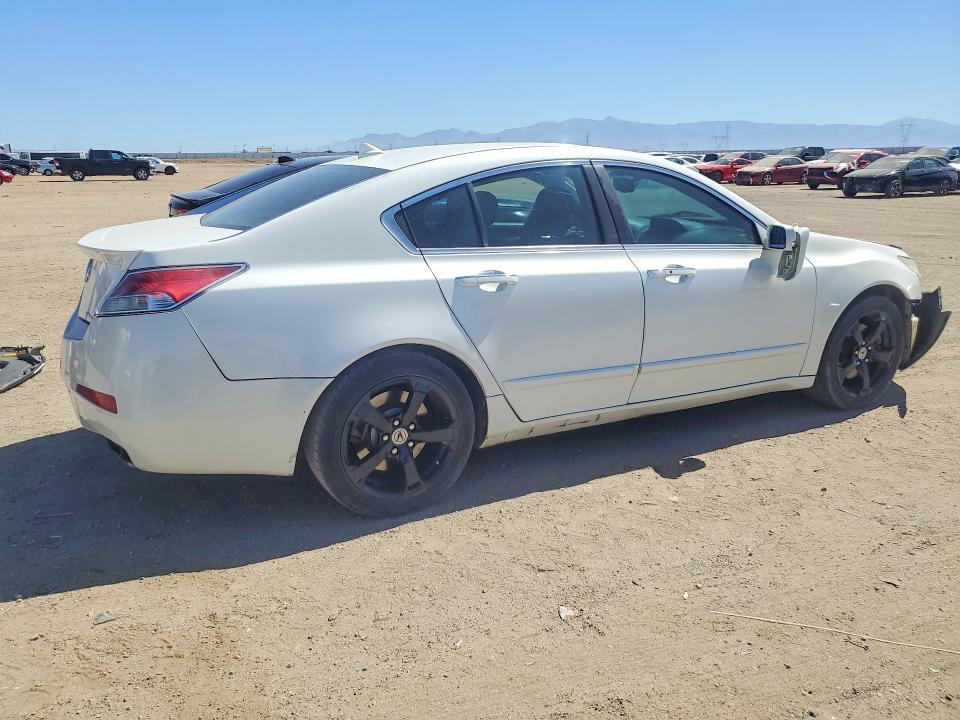 2010 Acura Tl VIN 19UUA9F57AA005876 COPART salvage auction — FRONT END, CA - SALVAGE CERTIFICATE, sold $950 on 2026-08-03 (photo 3)
