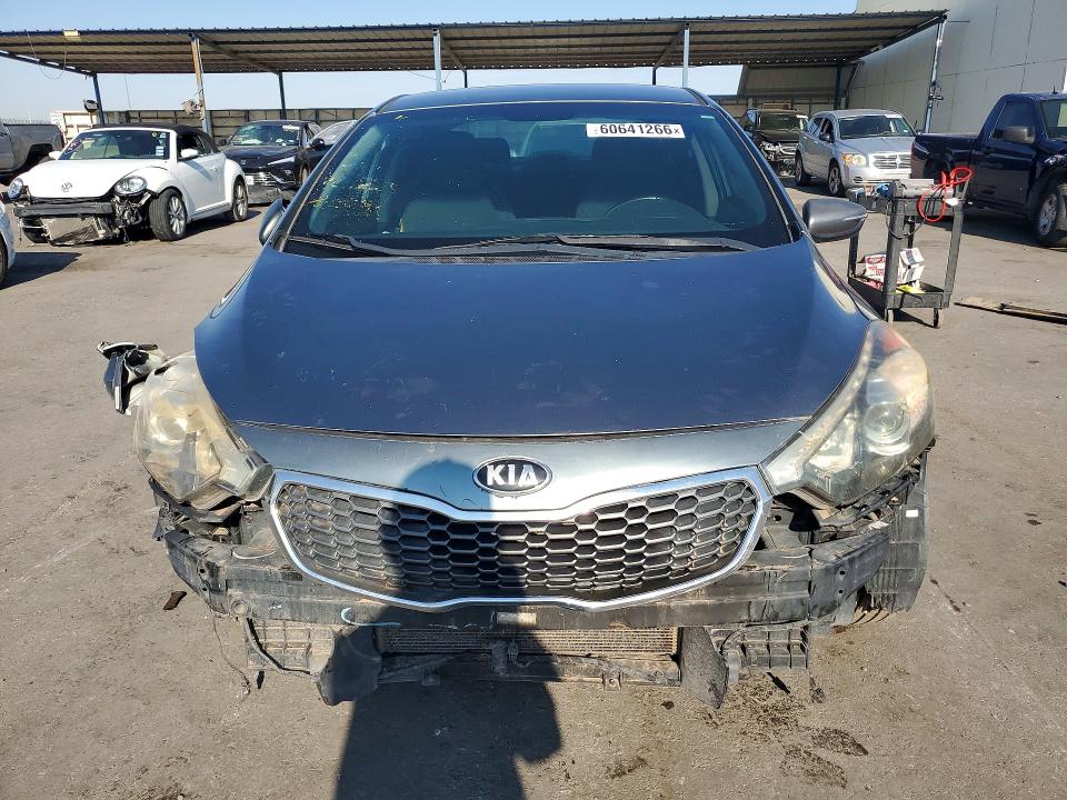 2015 Kia Forte VIN KNAFX4A88F5347604 COPART salvage auction — FRONT END, Nm - Cert Of Title-Salvage (P), sold $625 on 2026-07-31 (photo 5)