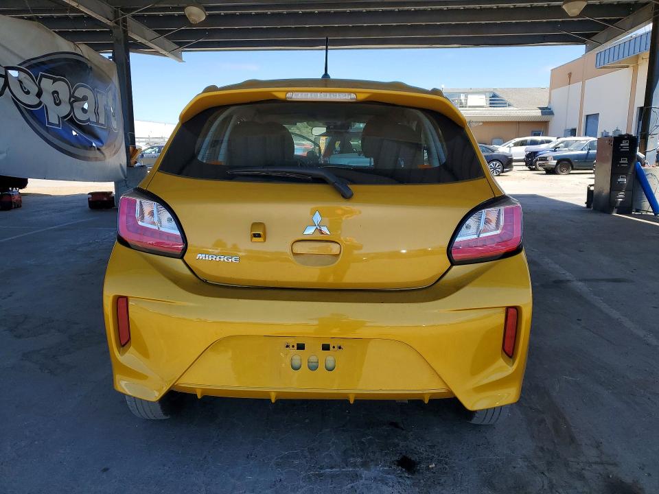 2024 Mitsubishi Mirage VIN ML32AUHJ4RH019310 COPART salvage auction — FRONT END, Fl - Cert Of Title Slvg Rebuildable (P), sold $500 on 2026-07-29 (photo 6)